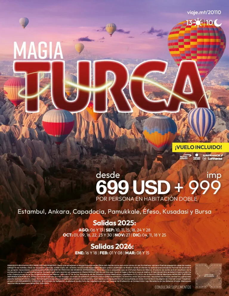 Destino Medio Oriente: Magia Turca