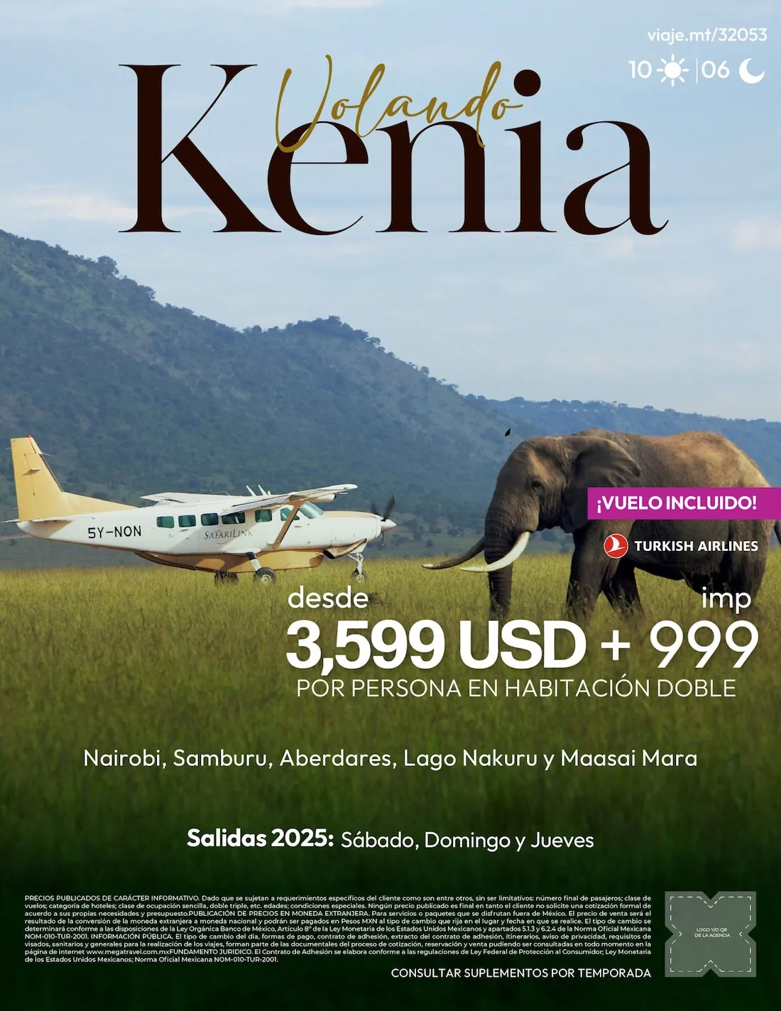 Safari en Kenia África con ARA Viajes